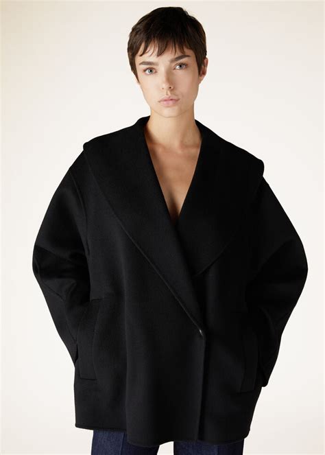 Cappotto Enrique Cashmere Black .